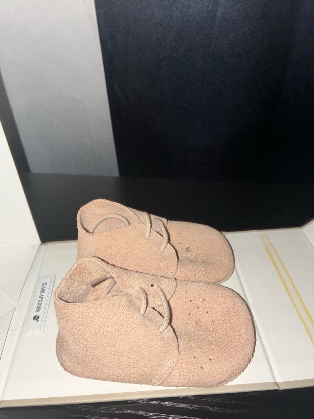 ZARA Baby Beige Casual Bootie 3-6 months - Picture 6 of 8